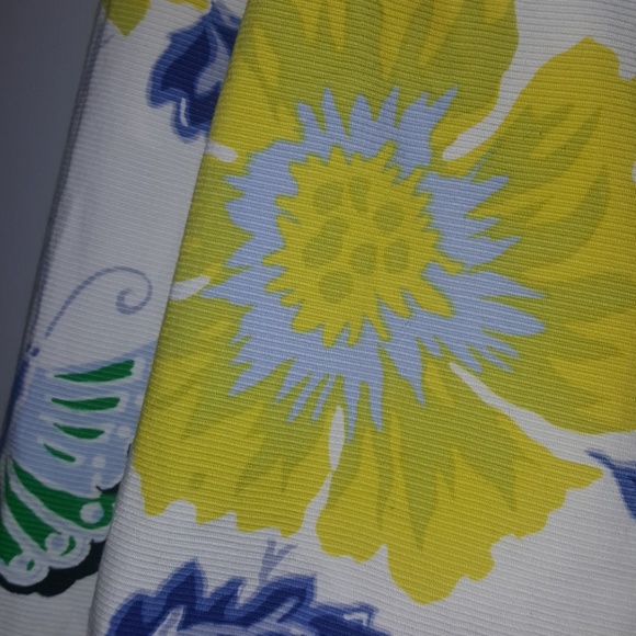 Talbots RSVP Flower and Butterfly Pleated Skirt - Picture 2 of 2